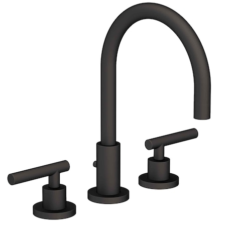 Newport Brass Widespread Lavatory Faucet in Flat Black 990L-56